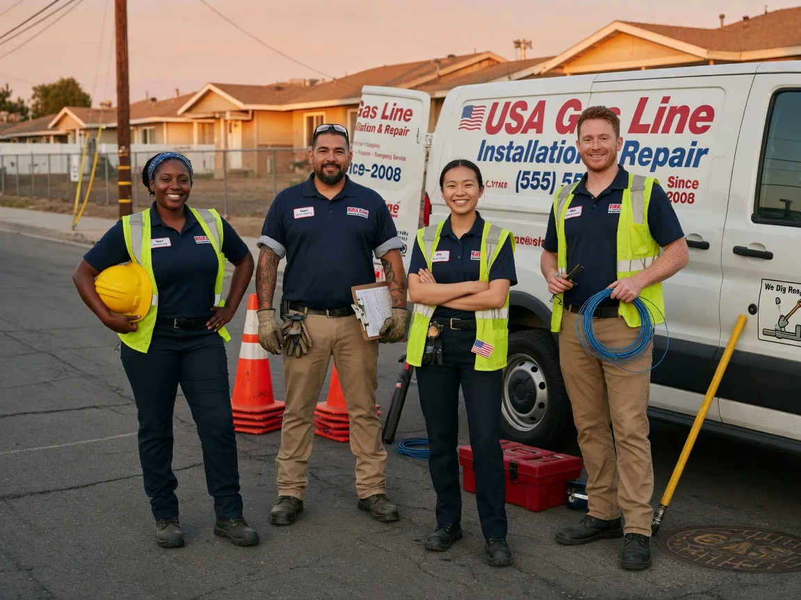 Gas Line Installation company in Blair, NE